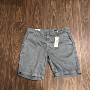 AGJEANS shorts Dark grey /blue. Never worn with tag size 33. Original Price $135